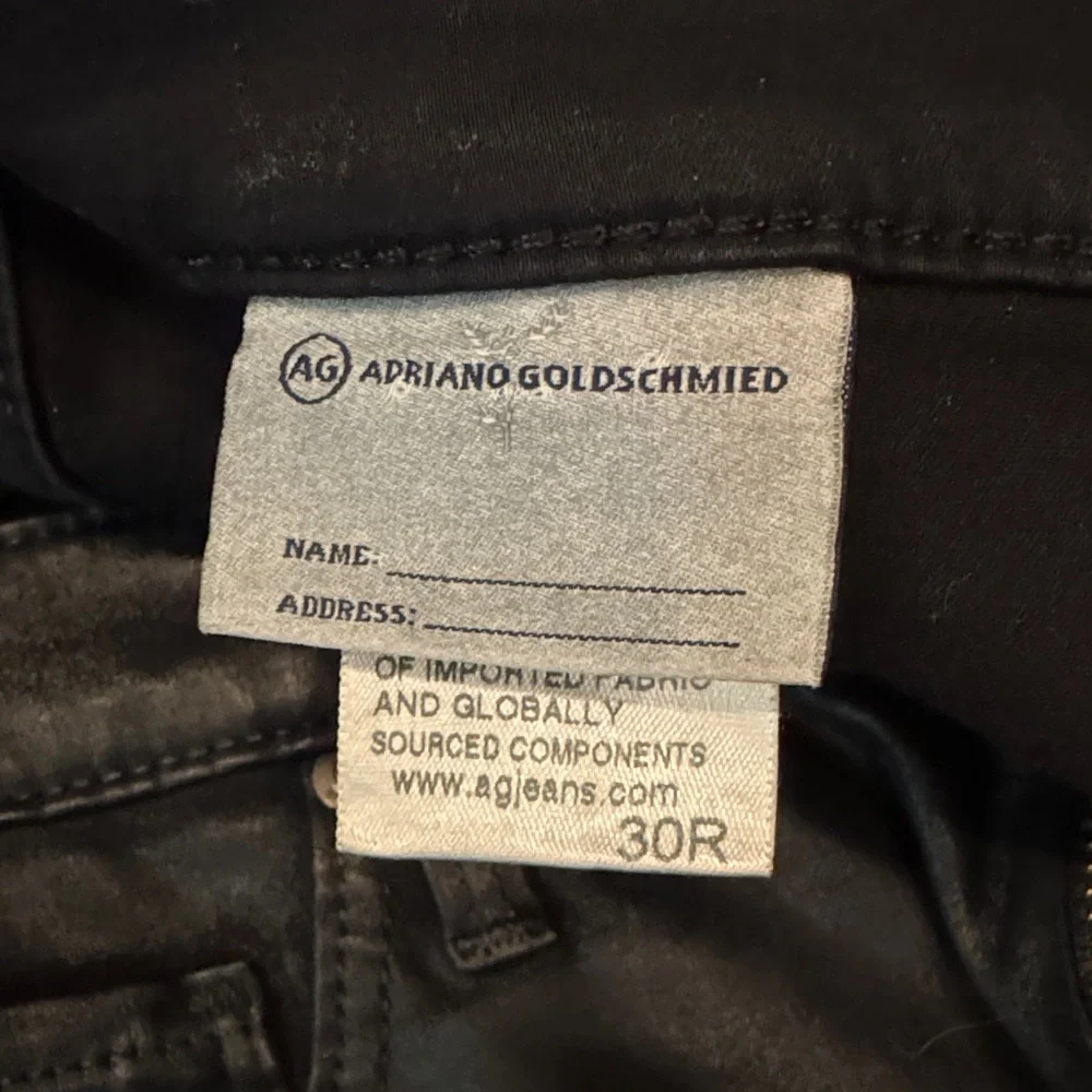 NWOT Adriano Goldschmied Legging Super Skinny Ankle Jeans Lace-Up Sides size 30 - Picture 11 of 16
